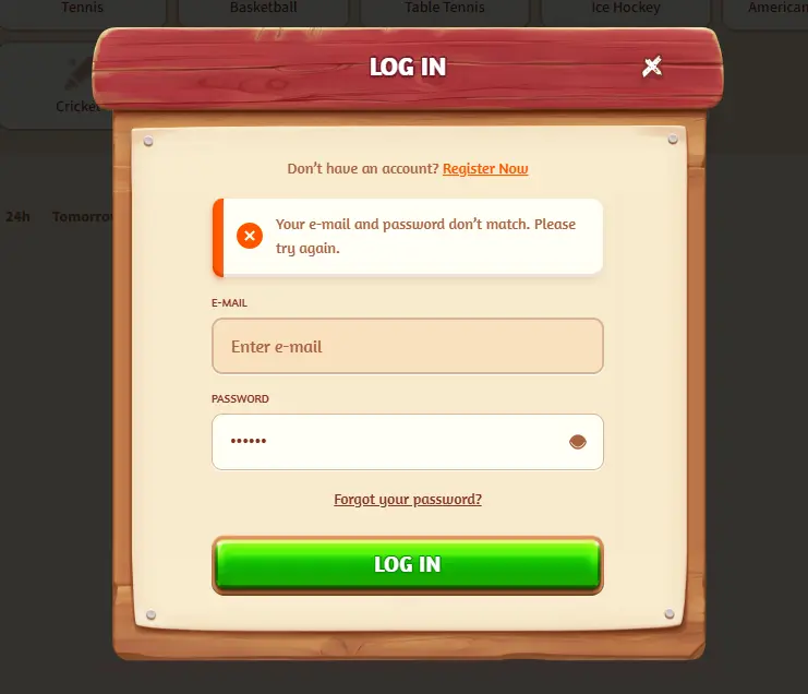 Billybets Login Problems and Fixes